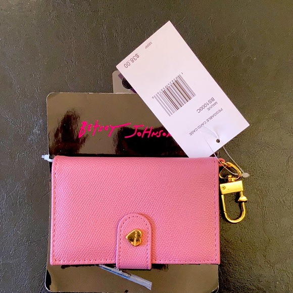 Accessories - Betsy Johnson card case. NWT